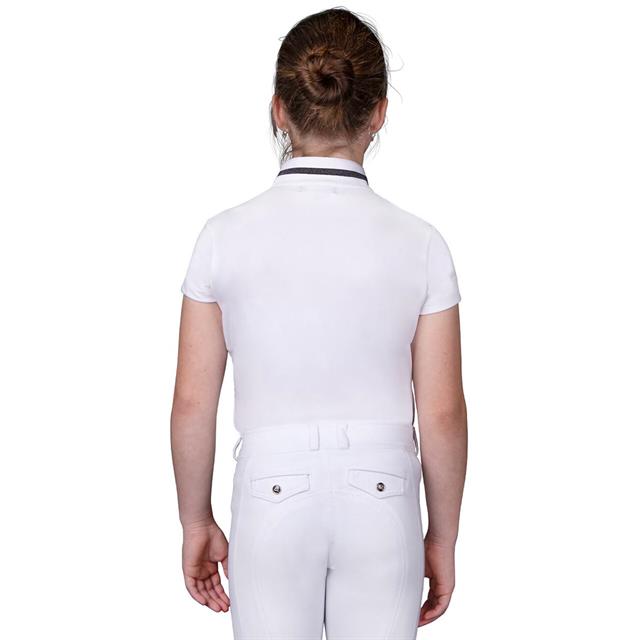 T-shirt de concours Kae Enfantss QHP Blanc