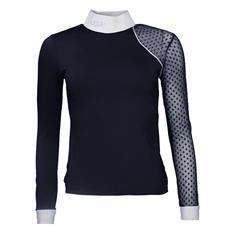 T-Shirt de Concours Manches Longues QDess Quur Bleu foncé