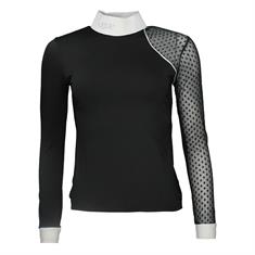 T-Shirt de Concours Manches Longues QDess Quur Noir