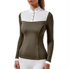 T-shirt de concours Revenew Striking Equestrian Stockholm Vert