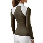 T-shirt de concours Revenew Striking Equestrian Stockholm Vert