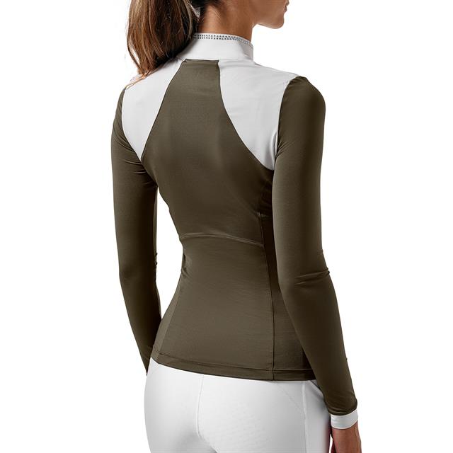 T-shirt de concours Revenew Striking Equestrian Stockholm Vert