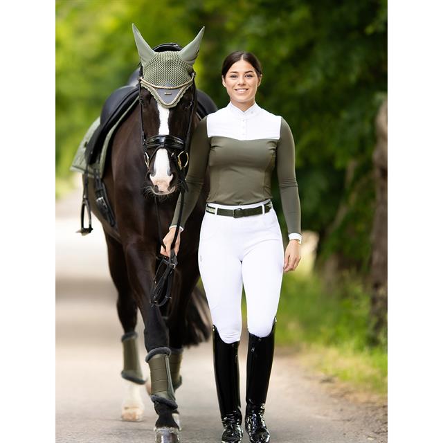 T-shirt de concours Revenew Striking Equestrian Stockholm Vert