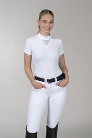 T-shirt de concours SPLea Schockemöhle Blanc