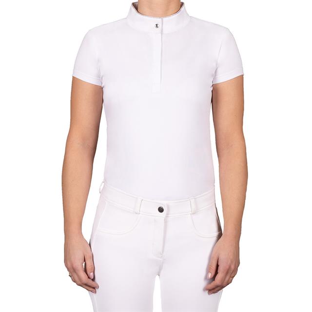 T-shirt de concours Zayla QHP Enfantss Blanc