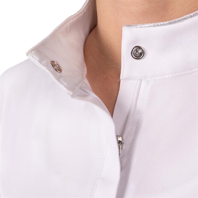 T-shirt de concours Zayla QHP Enfantss Blanc