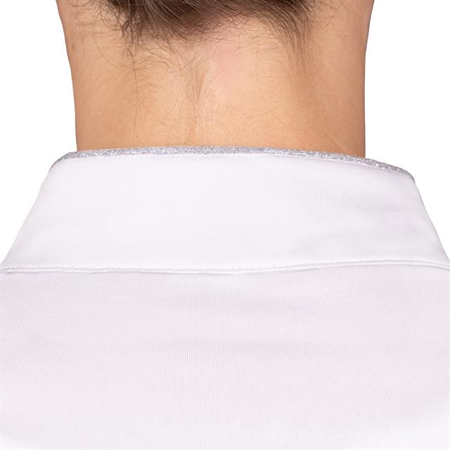 T-shirt de concours Zayla QHP Enfantss Blanc