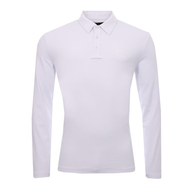T-shirt de concours à manches longues QClassic QUUR Hommes Blanc