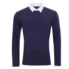 T-shirt de concours à manches longues QClassic QUUR Hommes Bleu foncé