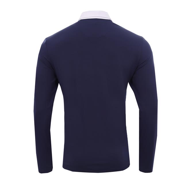 T-shirt de concours à manches longues QClassic QUUR Hommes Bleu foncé