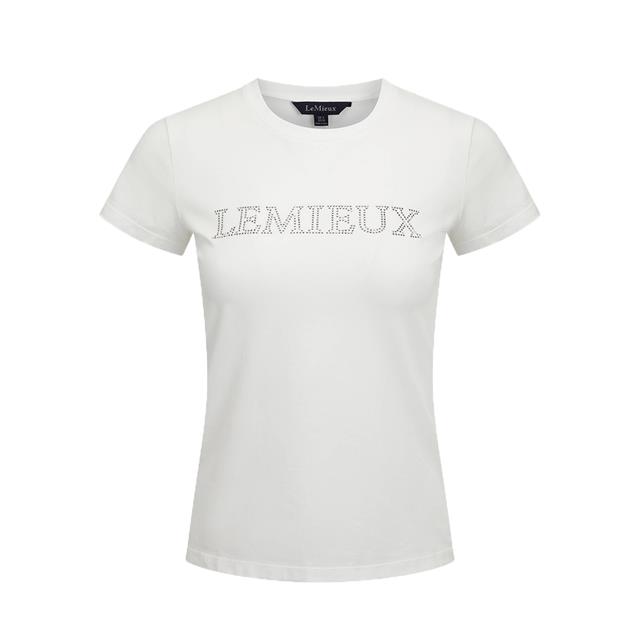 T-shirt Diamanté LeMieux Blanc