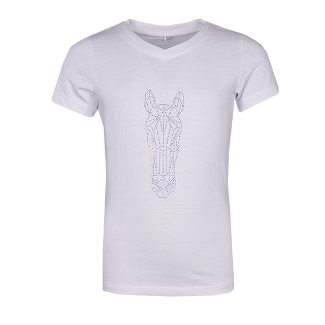 T-shirt EJGlitter Horse Enfantss Epplejeck Blanc-argenté