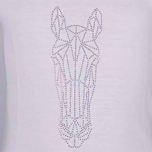 T-shirt EJGlitter Horse Enfantss Epplejeck Blanc-argenté