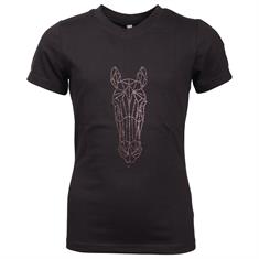 T-shirt EJGlitter Horse Enfantss Epplejeck Noir-doré