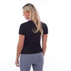 T-shirt EJGlitter Horse Epplejeck Noir-argenté