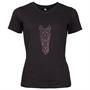 T-shirt EJGlitter Horse Epplejeck Noir-argenté