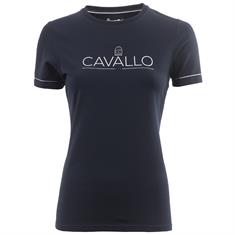 T-shirt Ferun Cavallo Bleu foncé