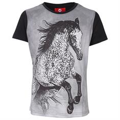 T-shirt Horsy Enfants Red Horse Noir