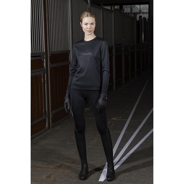 T-shirt KLVidel Kingsland Manches Longues Noir