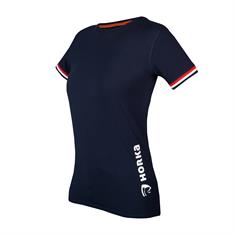 T-shirt KNHS Bleu foncé-orange