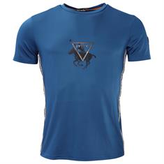 T-shirt LVRon Hommes La Valencio Bleu