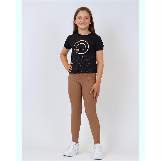 T-Shirt MONille Montar Rosegold Enfant Bleu foncé