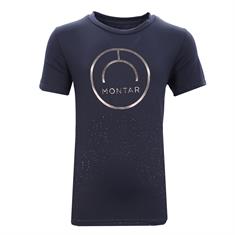 T-shirt MOSille Gun Metal Montar Enfantss MID BLUE