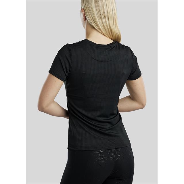 T-shirt MOStella Mesh Contrast Stated Montar Noir