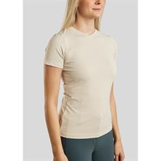 T-shirt MOWendy Lasercut Montar Marron clair