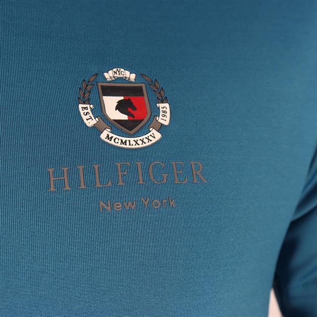 T-shirt Performance Crest Hommes Tommy Hilfiger Bleu
