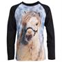 T-shirt pour enfant Pixel Red Horse Violet