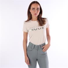T-shirt QFaiza Quur Marron clair