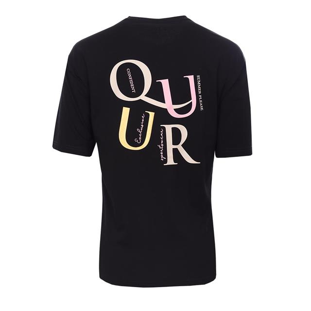 T-shirt QJosh QUUR Noir