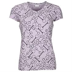 T-shirt Snaffle Ariat Mauve-gris