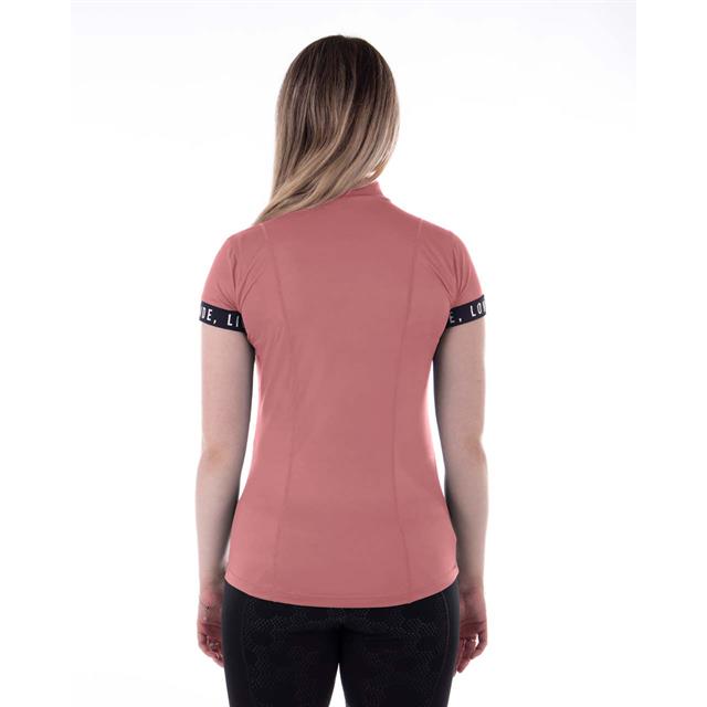 T-shirt technique Astana QHP Rose clair