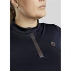 T-shirt technique Briella Rosegold Crystals Montar Bleu foncé