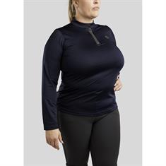 T-shirt technique Briella Rosegold Crystals Montar Bleu foncé