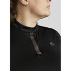 T-shirt technique Briella Rosegold Crystals Montar Noir
