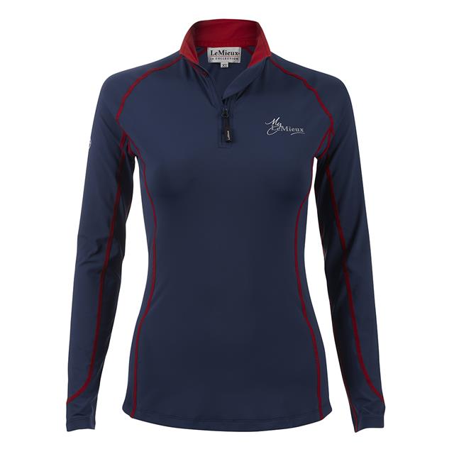 T-shirt technique Climate Layer LeMieux Bleu foncé