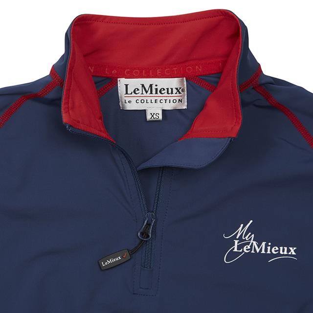 T-shirt technique Climate Layer LeMieux Bleu foncé
