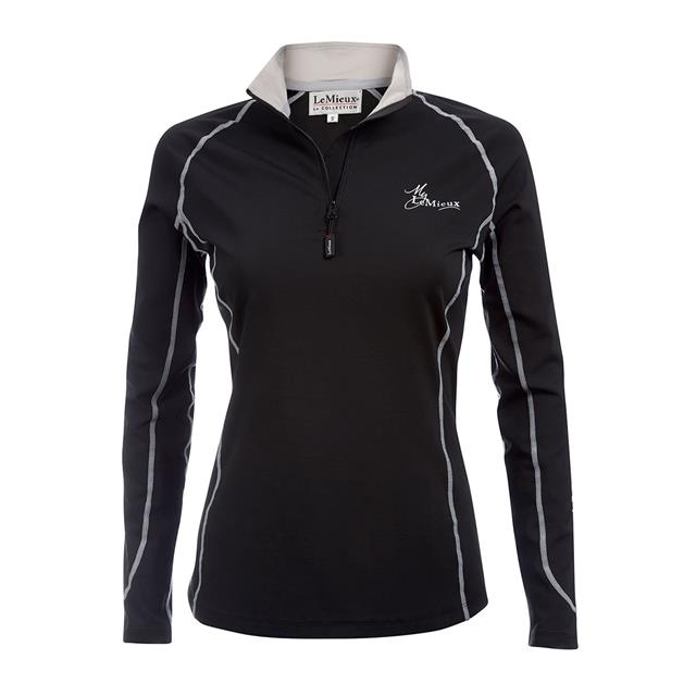 T-shirt technique Climate Layer LeMieux Noir