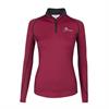 T-shirt technique Climate Layer LeMieux Rouge foncé