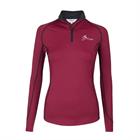 T-shirt technique Climate Layer LeMieux Rouge foncé