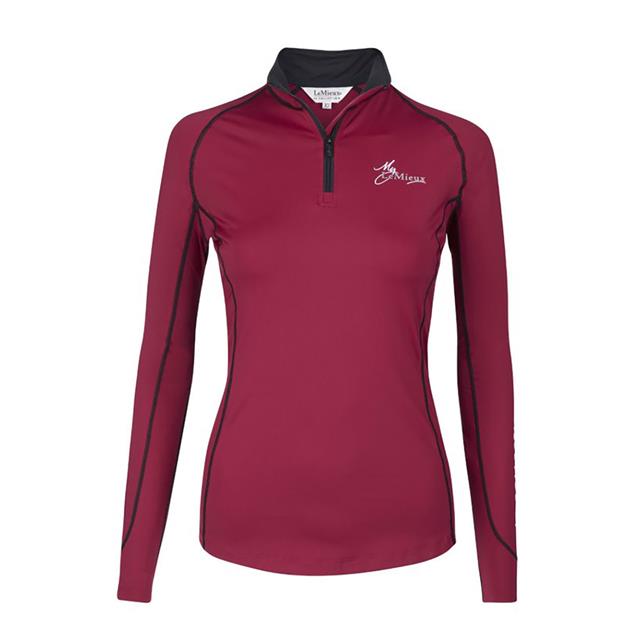 T-shirt technique Climate Layer LeMieux Rouge foncé