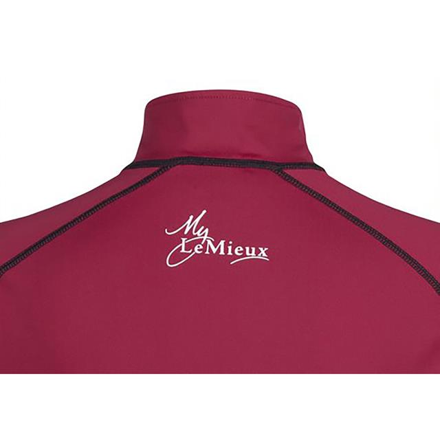 T-shirt technique Climate Layer LeMieux Rouge foncé