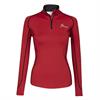 T-shirt technique Climate Layer LeMieux Rouge