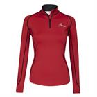 T-shirt technique Climate Layer LeMieux Rouge