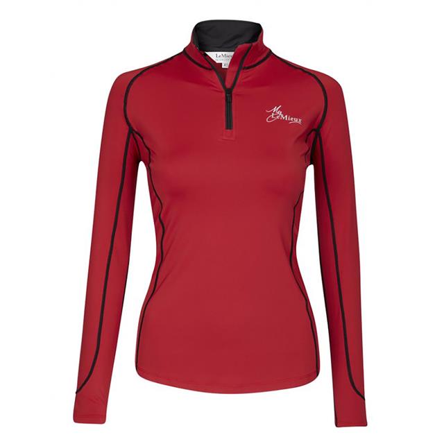 T-Shirt Technique Climate Layer LeMieux Rouge