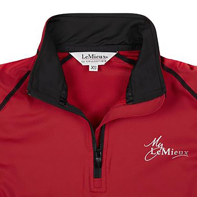 T-shirt technique Climate Layer LeMieux Rouge