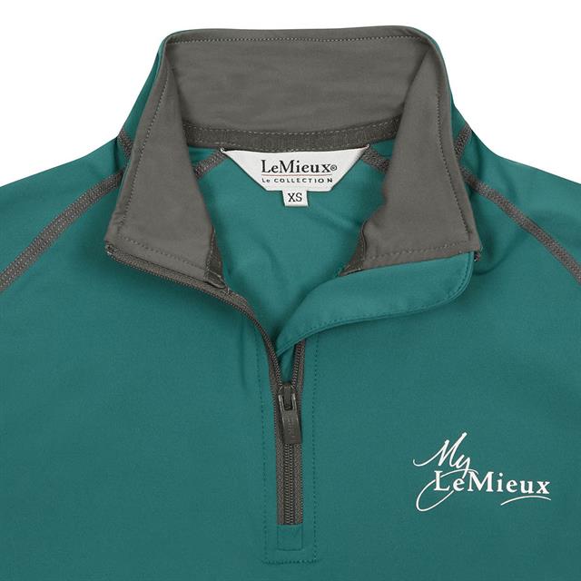 T-shirt technique Climate Layer LeMieux Turquoise